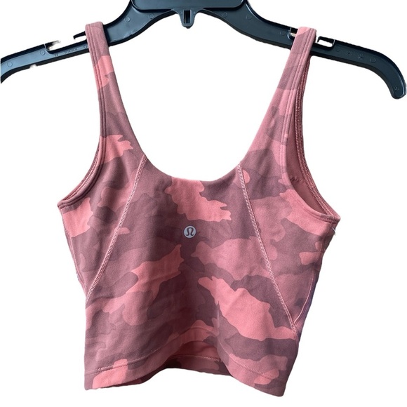 Lululemon Align Tank Top Heritage 365 Camo Brier Rose Multi Women’s Size 2 - Picture 4 of 5